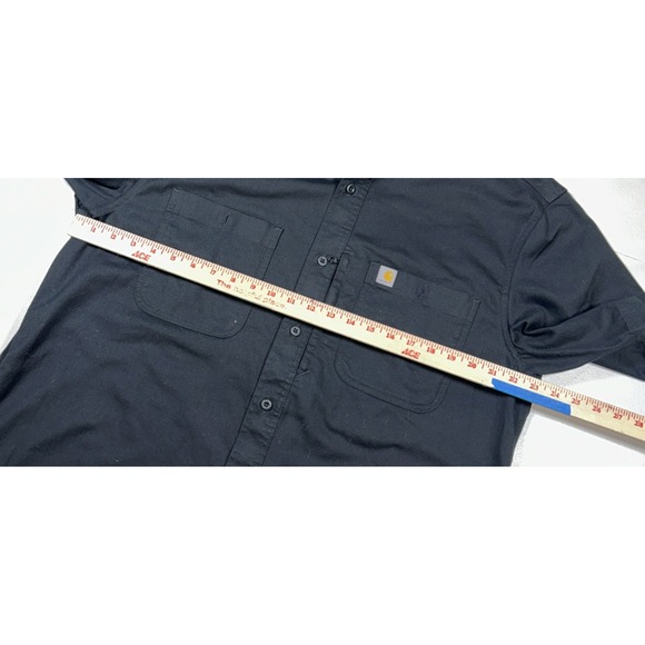 Carhartt Rugged Flex Relaxed Fit Men's Large Short Sleeve Button Up LOT OF 3 - Picture 7 of 14